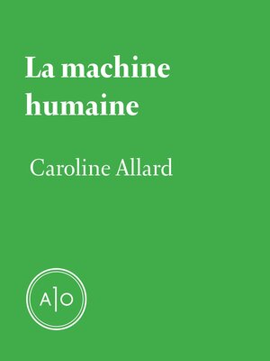 cover image of La machine humaine